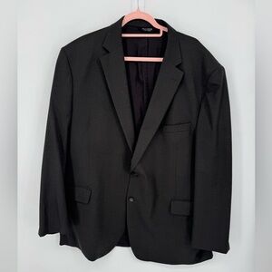 Jos. A. Bank Men's Charcoal Suit Jacket Size 50R + Pants Size 42R 100% Wool
